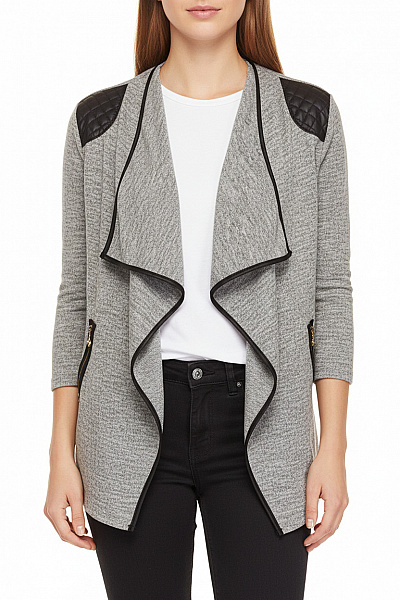 Dámský Cardigan Šedý Second Hand