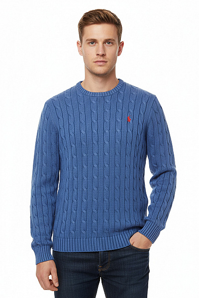 Ralph Lauren Pánský Pulovr Modrý Vel. L