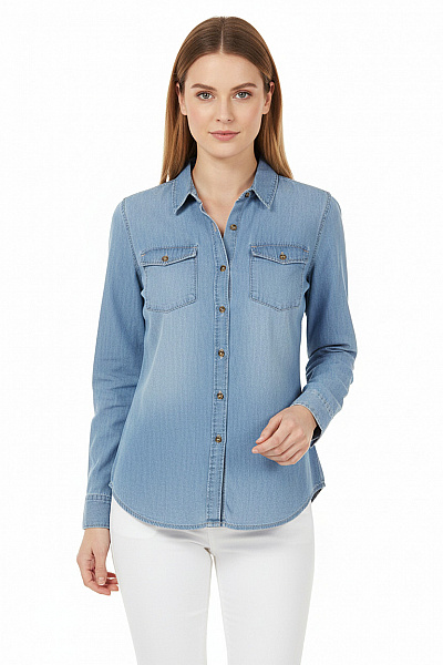 Sinsay Dámská Košile Modrá Vel. S