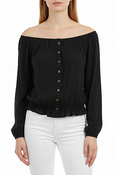 Dámské Top Černý Vel. S