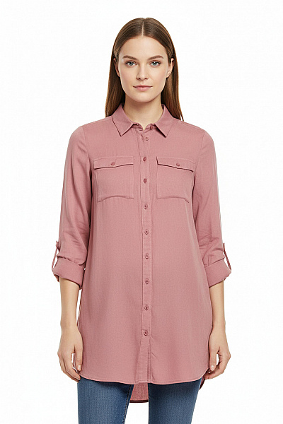 Dámská Košile Růžová Sinsay Vel. XXS