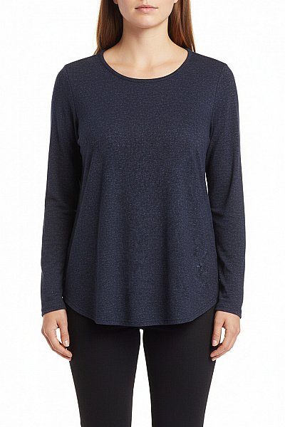  Halenka Pletená Modrá Second Hand Vel. XL