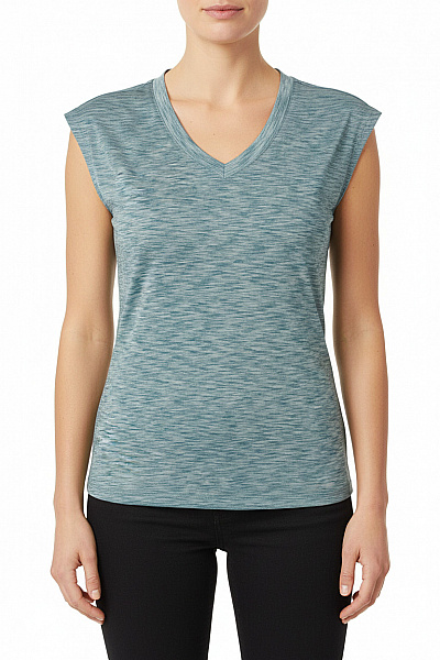 BONPRIX Dámské Tričko S Potiskem Modré Vel. 36/38