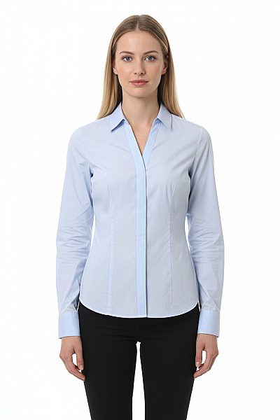 Dámská Košile Modrá Vel. 34
