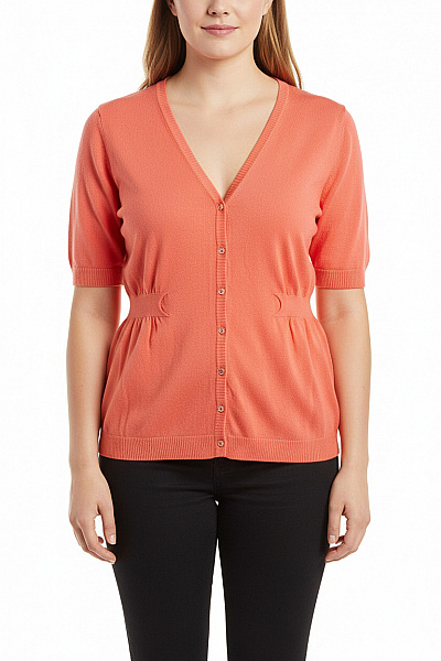 Dámský Svetr Růžový Vel. XL