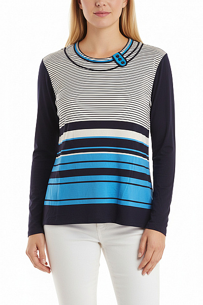 Dámské Tričko Modré