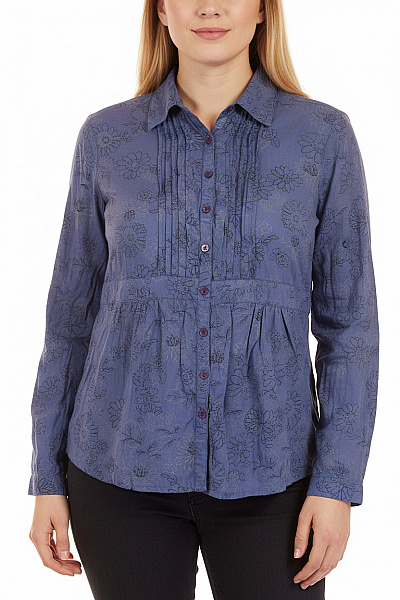 Dámská Košile Modrá Vel. 44