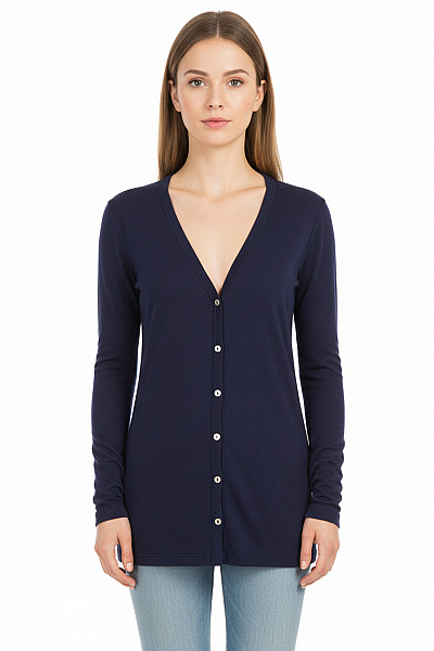 Amisu Dámský Svetr Modrý Vel. S