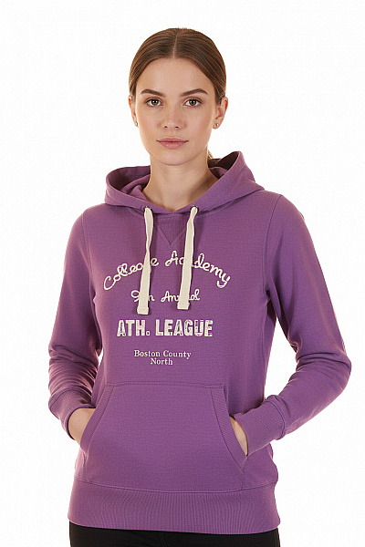 DENIM CO. Dámská Mikina Fialová