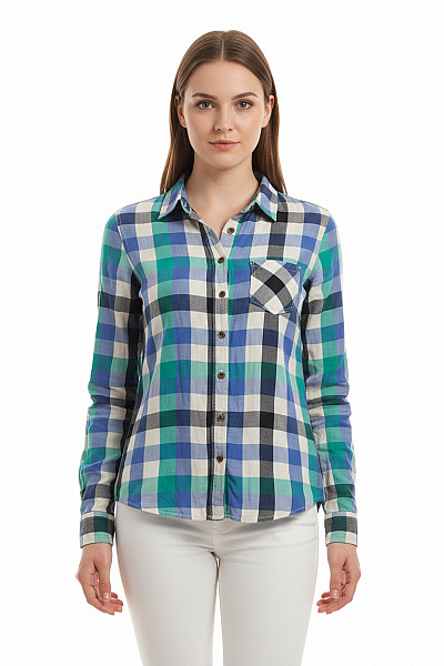 Dámská Košile Barevná Vel. S