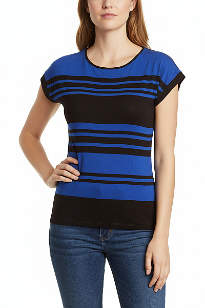 Dámské Tričko S Potiskem Barevné YESSICA Vel. L