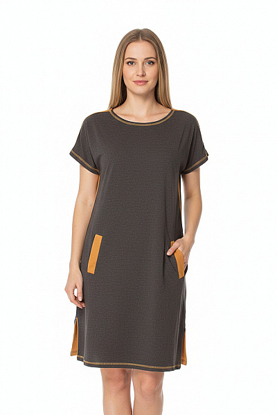  Šaty Pletené Šedé Second Hand