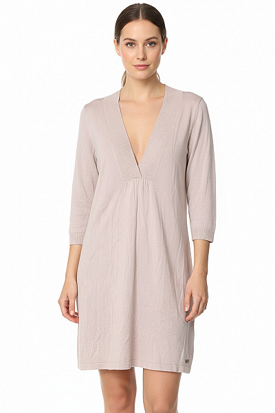 TOM TAILOR Dámské Pletené Tunikové šaty S Hlubokým Výstřihem Velikost M