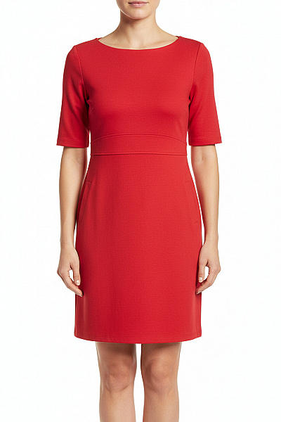 Tričkové  Šaty Červené Esprit