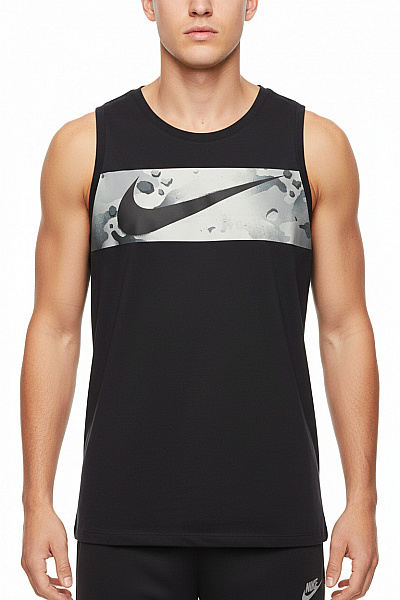 Nike Sportovní Pánské Tričko Šedé Vel. M