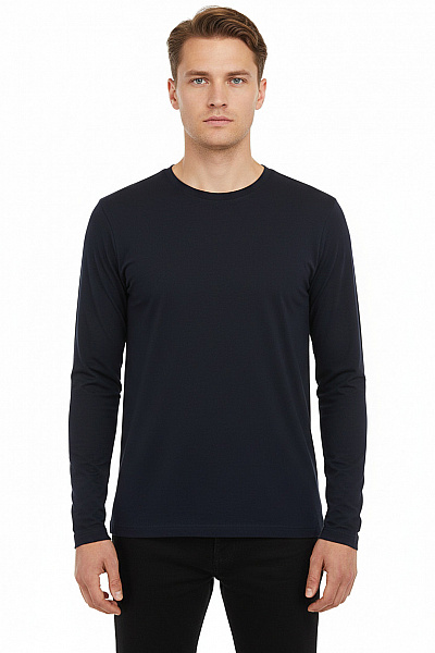 Hugo Boss Pánské Tričko S Potiskem Modré Second Hand Vel. XL