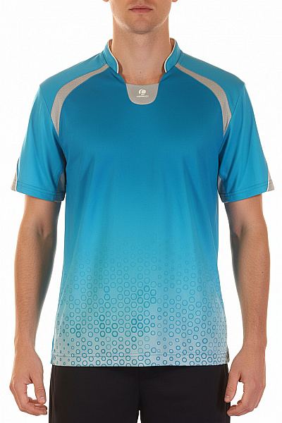 Sportovní Pánské Tričko Modré Second Hand Vel. S