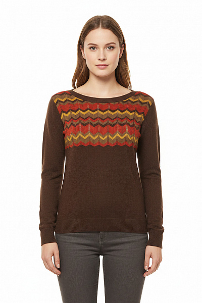 Dámský Svetr Hnědý