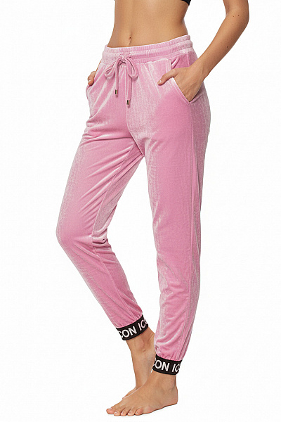 Dámské Kalhoty Růžové Second Hand