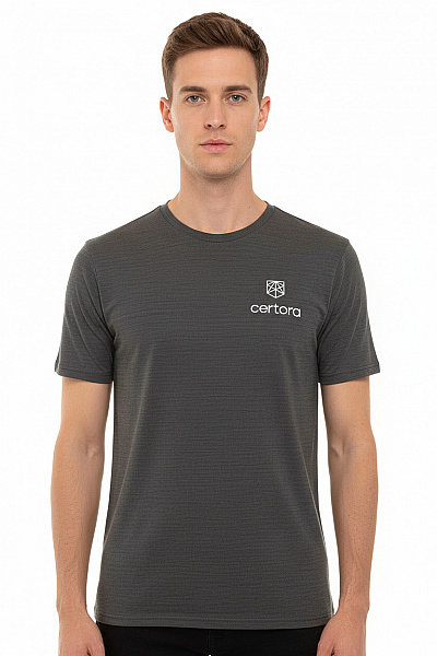 Pánské Tričko Šedé Second Hand Vel. S