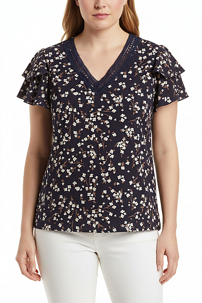 Halenka Modrá EMERY ROSE Vel. XL