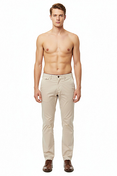 TOMMY HILFIGER Pánské Kalhoty Béžové