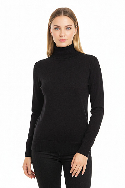 Dámský Svetr Meriný Černý Gap Vel. XXS