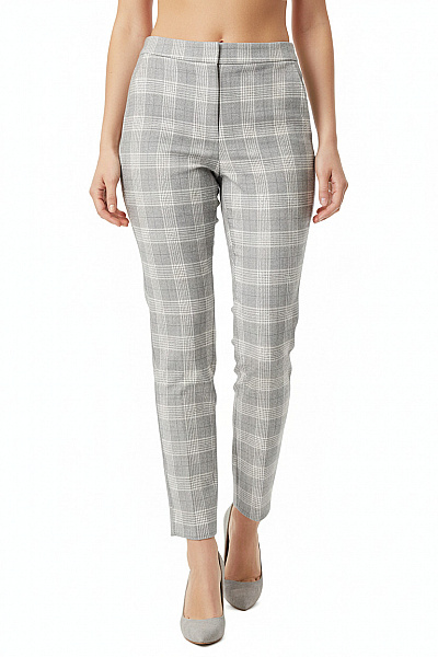 Dámské Kalhoty Šedé Vel. 36