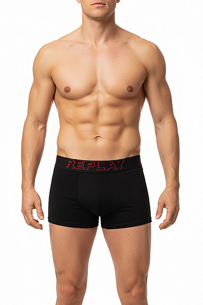 REPLAY Pánské Spodní Prádlo Černé Second Hand Vel. M