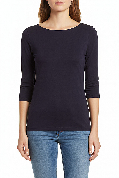 Esmara Jednoduché Dámské Tričko Modré Vel. L