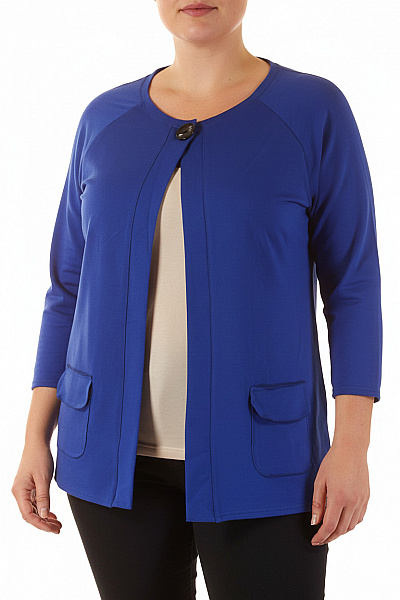 Dámský Svetr Modrý Vel. 44