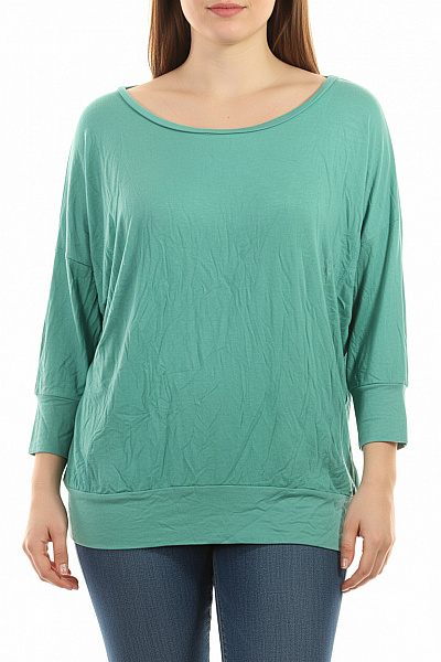 Jednoduché Dámské Tričko Zelené Esmara Second Hand Vel.  36/38