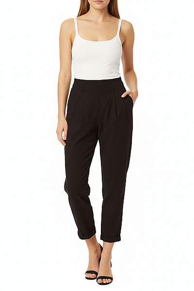 Amisu Dámské Kalhoty Černé Vel. 38