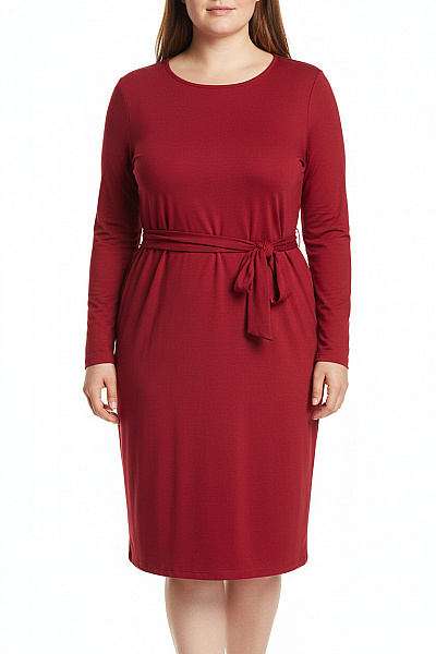  Mikinové Šaty Červené Vel. XL