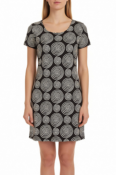 Letní  Šaty Černobílé