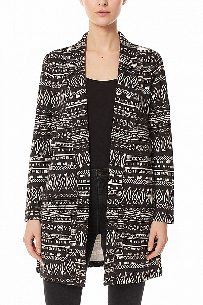 FB SISTER Dámské Sako Černobílé Vel. XS