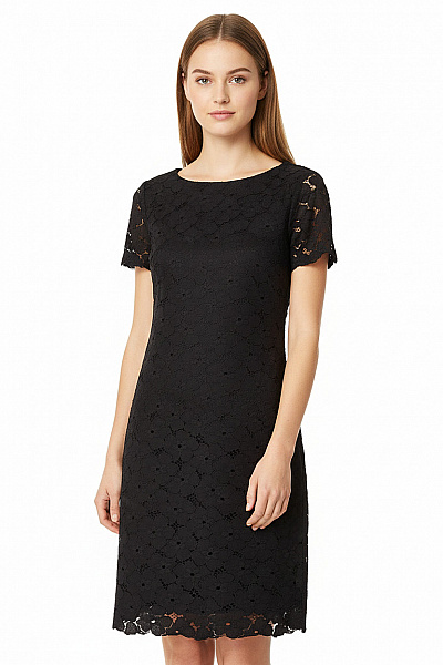 Orsay  Šaty S Krajkou Černé Vel. 34