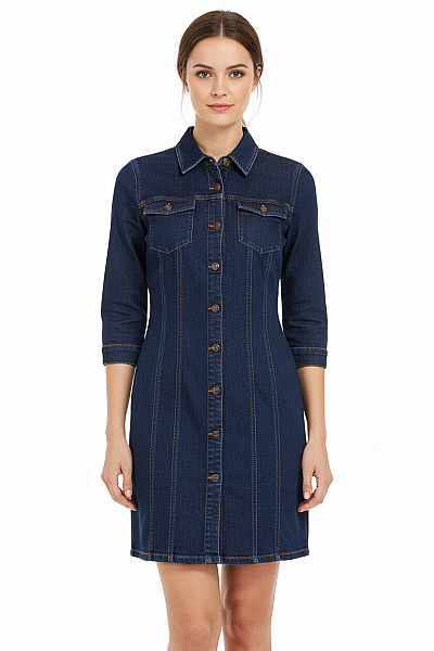 FB SISTER Šaty Modré Vel. S