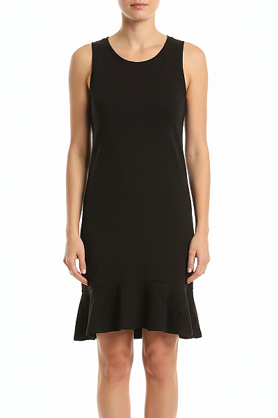 Tričkové  Šaty Černé Second Hand Vel. XS