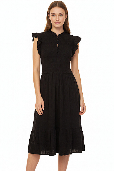 B.young Šaty Černé Vel. 38