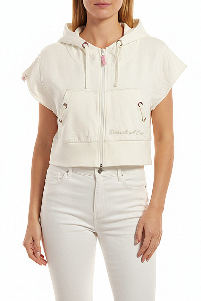 Dámská Mikina Bílá