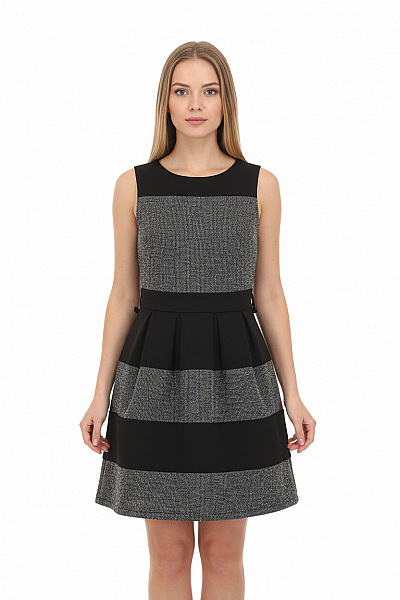  Šaty Pletené Černé