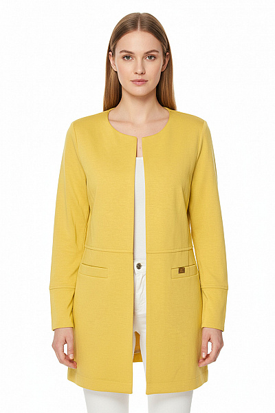 Elisabetta Franchi Dámské Sako Žlutý Vel. S