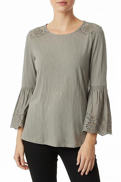  Halenka Jednobarevná Zelená Esprit Vel. S