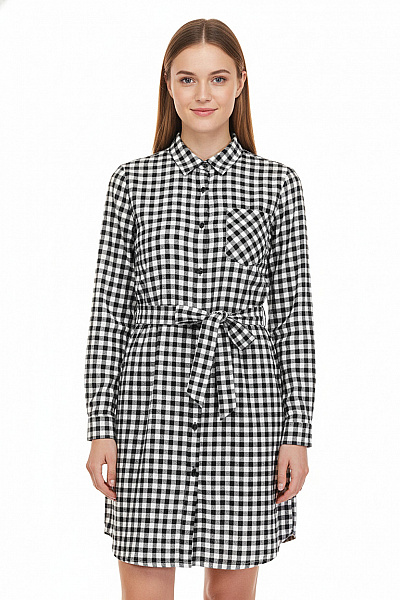 Esmara Košilové  Šaty Černobílé Vel. 34