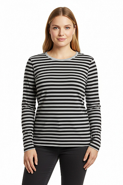 Dámské Tričko Šedé Second Hand Vel. L