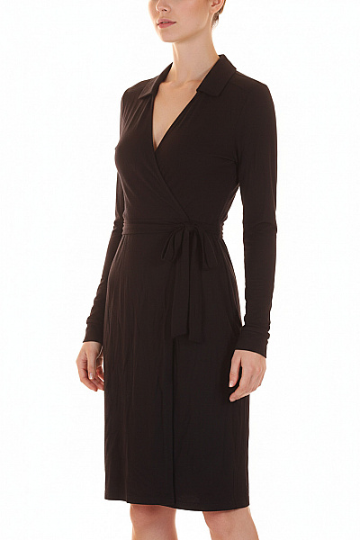 Tričkové  Šaty Černé Orsay Vel. S