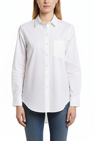 Společenská Dámská Košile Bílá Second Hand