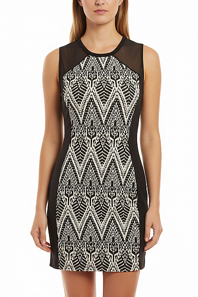 Šaty Černobílé Vel. 40