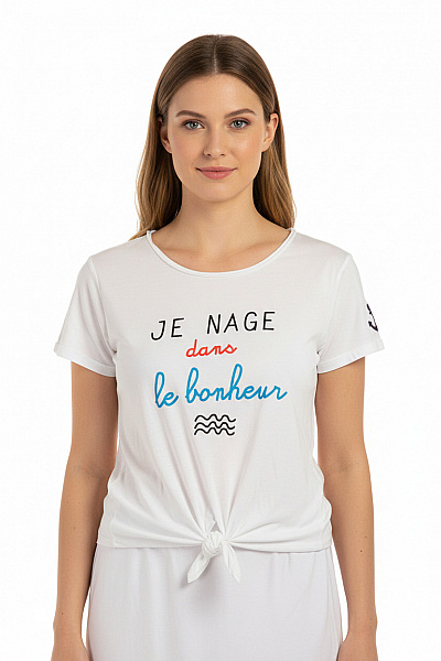 Dámské Tričko S Potiskem Bílé ETAM Vel. L